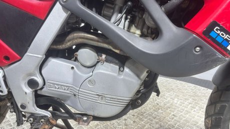 BMW F650 1995 23K RUNNING PROJECT BIKE SPARES OR REPAIR 650CC ADVENTURE BIKE 20