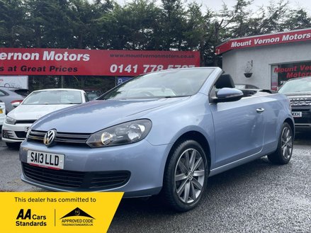 Volkswagen Golf 1.6 TDI BlueMotion Tech SE Cabriolet Euro 5 (s/s) 2dr