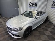Mercedes-Benz C Class 4.0 C63 V8 BiTurbo AMG S (Premium) Cabriolet 2dr Petrol SpdS MCT Euro 6 (s/ 17