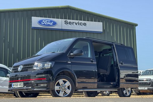 Volkswagen Transporter Crew Cab AUTO SWB L1H1 Low Roof Highline T30 Air Con Alloys Sensors EURO 6 