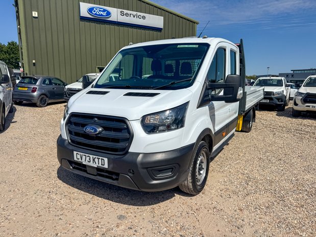 Ford Transit XXLWB L5 Dropside Crew Cab Leader 350 EURO 6 2