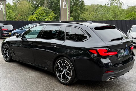 BMW 5 Series 520D M SPORT TOURING -FULL SERVICE HISTORY -TWIN DASHCAMS -GHOST -BIG AUDIO 2