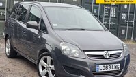 Vauxhall Zafira 1.6 16V Exclusiv MPV 5dr Petrol Manual Euro 5 (115 ps) 1