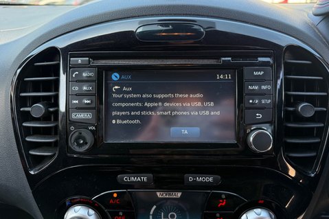 Nissan Juke N-CONNECTA DCI…8 SERVICES…£20 R/TAX...SAT NAV...DAB...AUX 17