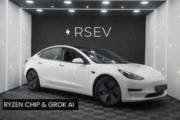 Tesla Model 3 Standard Range RWD Ryzen Chip GROK LFP Battery Panoramic Roof 1 Owner VAT Q