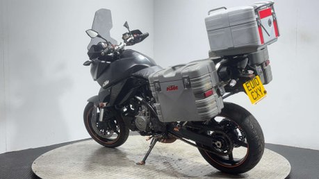 KTM Supermoto 2010 28K GOOD RUNNING PROJECT BIKE FULL LUGGAGE RUNS WELL 990CC 6