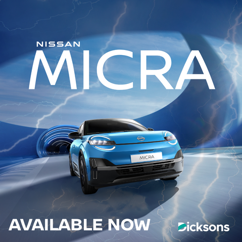 Image of Nissan Micra - available now at Dicksons.