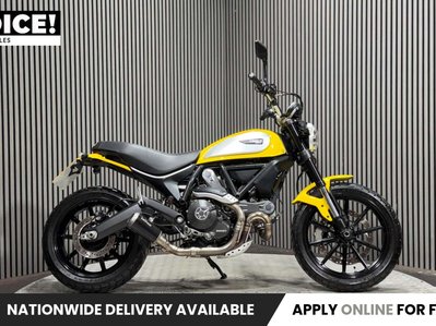 Ducati Scrambler 800 ICON 2016 ONLY 9K LEO VINCE EXHAUST LONG MOT 803CC