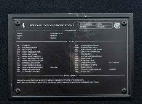 Ferrari 488 SPIDER 39