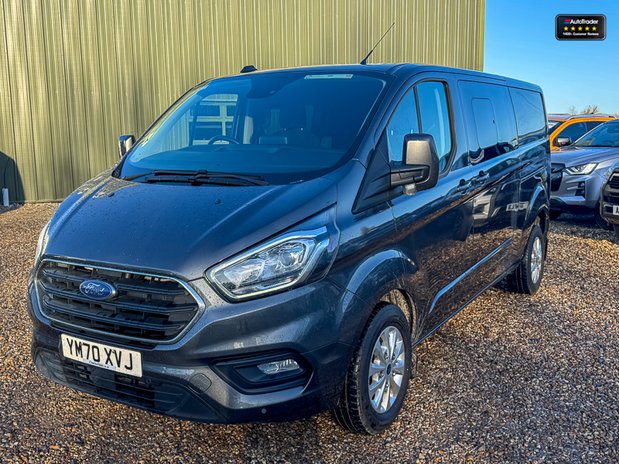 Ford Transit Custom Crew Cab [SOLD MT] AUTO 170ps LWB L2H1 Limited 300 Air Con Alloys Sensors S 43