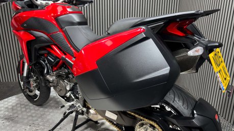 Ducati Multistrada 1200 1200 S Adventure Bike 2015 only 7K full Ducati history 39