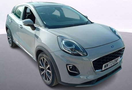 Ford Puma 1.0T EcoBoost MHEV Titanium SUV 5dr Petrol Hybrid DCT Euro 6 (s/s) (125 ps)