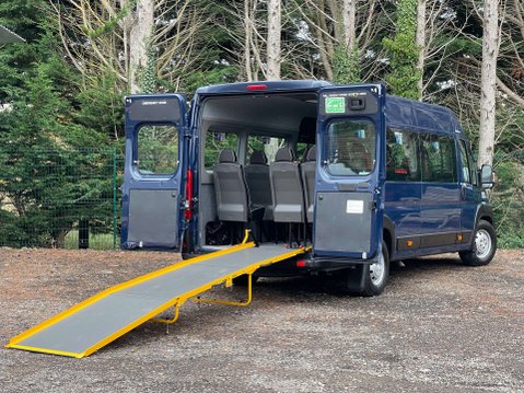 Peugeot Boxer 2.2 440 17seat Non-D1 accessible Minibus Lite with full width ramp L4 H2 Eu 3