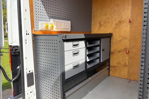 Ford Transit 350 2.2 Tdci L3 H3 Crew Van / Workshop with Air Con 16