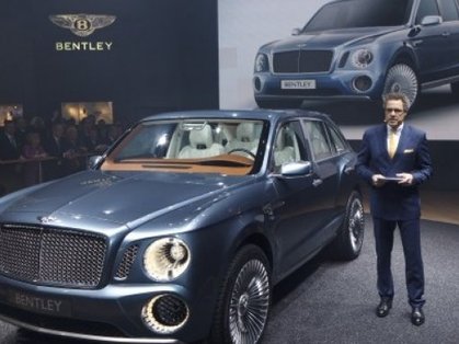 Bentley Reveals the EXP 9F Luxury SUV Design Concept in Geneva