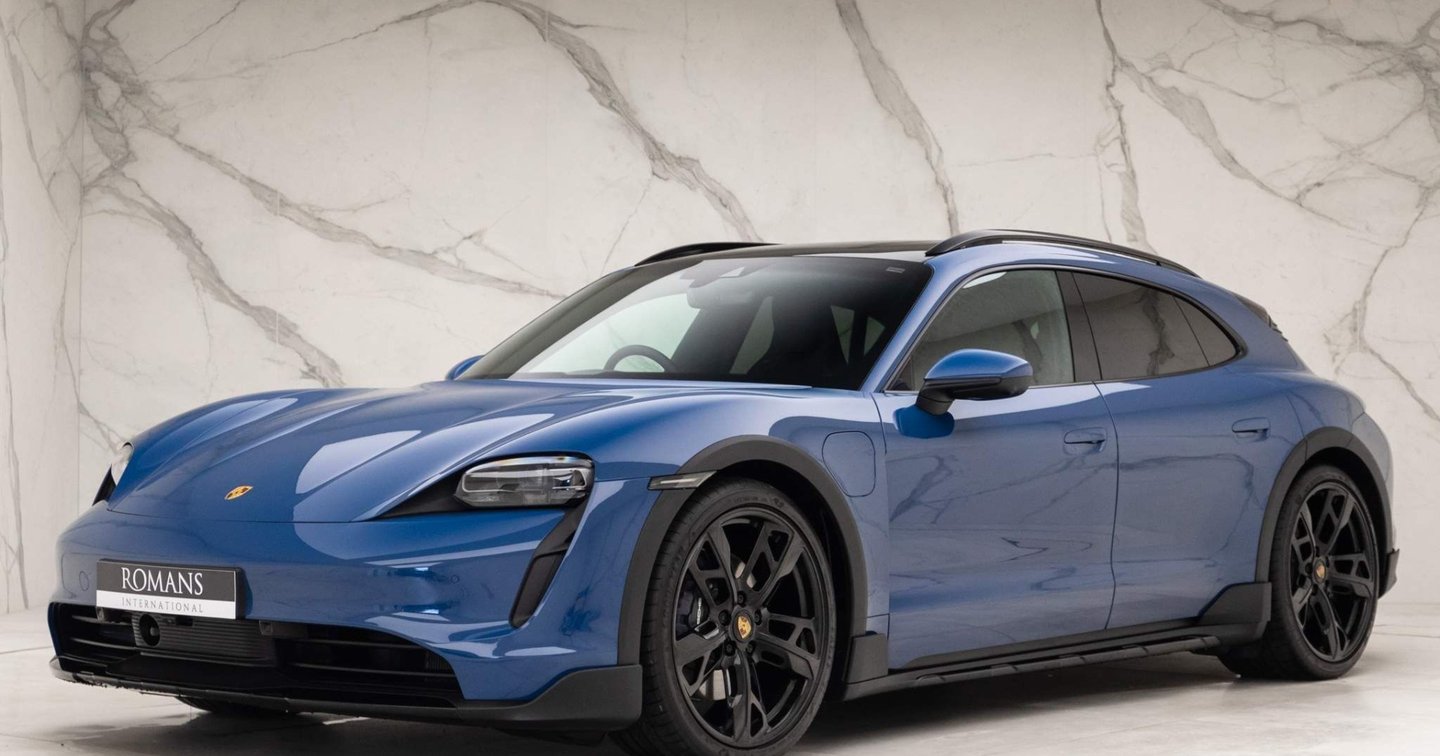 Used Porsche Taycan 4 CROSS TURISMO for sale | BLUE