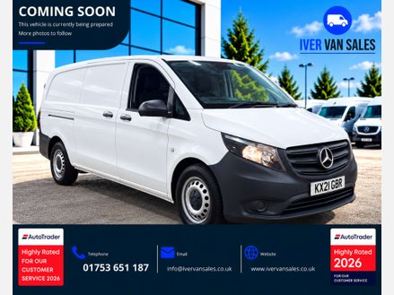 Mercedes-Benz Vito 2.0 116 CDI Progressive Panel Van 5dr Diesel G-Tronic RWD L3 Euro 6 (s/s) (