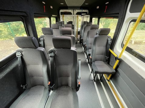 Citroen Relay 40 L4H2 17seat Flexilite minibus with mesh ramp, sensors. Euro 6. Non-D1. 32
