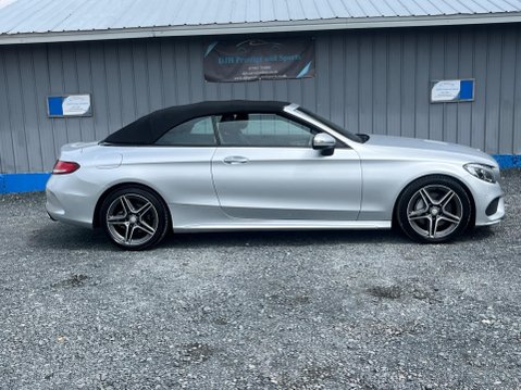 Mercedes-Benz C Class 2.1 C220d AMG Line (Premium Plus) Cabriolet G-Tronic+ Euro 6 (s/s) 2dr 6