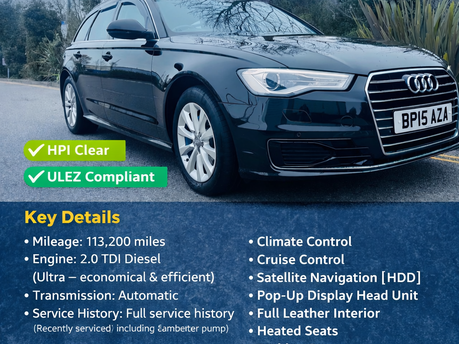 Audi A6 AVANT TDI ULTRA SE