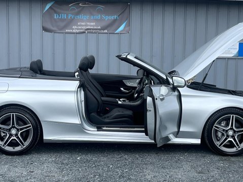 Mercedes-Benz C Class 2.1 C220d AMG Line (Premium Plus) Cabriolet G-Tronic+ Euro 6 (s/s) 2dr 16