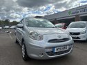 Nissan MICRA 1.2 12V Acenta Hatchback 5dr Petrol CVT Euro 5 (80 ps)