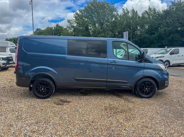 Ford Transit Custom Crew Cab LWB L2H1 Low Roof Trail 320 Air Con Alloys Sensors Cam EURO 6 6