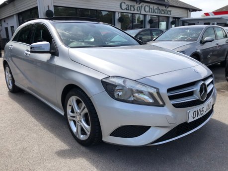 Mercedes-Benz A Class A180 1.6 SPORT EDITION Manual Petrol Pan Roof, Sat Nav, Rear Camera