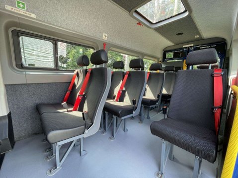 Peugeot Boxer BLUE HDI 440 L4H2 17Seat Non-D1 Minibus LITE with wheelchair ramp. ULEZ 14