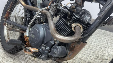 Yamaha YBR 125 2005 SCRAMBLER PROJECT BUILD 125CC LEARNER SPARES OR REPAIR 30
