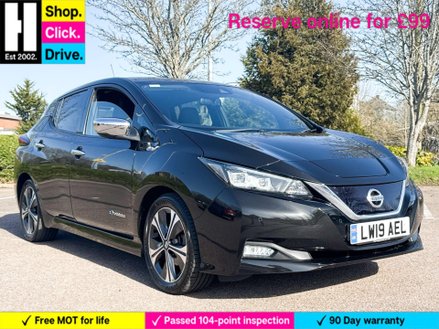 2019 LEAF 40KWH 3.ZERO HATCHBACK 5DR ELECTRIC AUTO 150 PS YEAR 2019 19 MILEAGE... photo