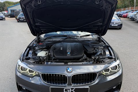 BMW 4 Series 435D XDRIVE M SPORT -ADAPTIVE SUSPENSION -CORAL RED LEATHER  63