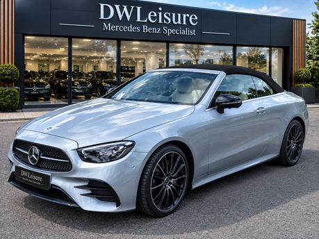 Mercedes-Benz E Class E220 D AMG Line Night Edition Premium Plus Auto Diesel Convertible 360 CAM 4