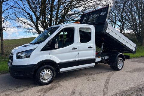 Ford Transit 350 Drw L3 130 ps Crew Cab Tipper - Tow Axle 1