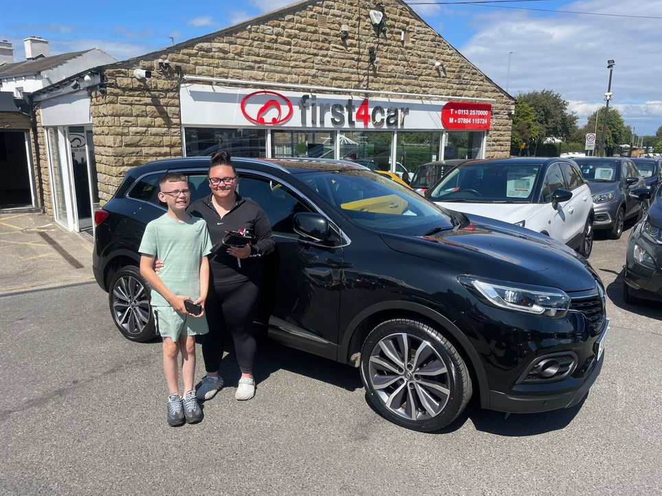 A new Renault Kadjar for the Fawthorp family from Leeds
