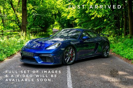 Porsche Cayman GT4 NOW SOLD. SIMILAR REQUIRED. PLEASE CALL 01903 254800.