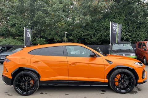 Lamborghini Urus V8 - ORANGE -AKRAPOVIC EXHAUST -PAN ROOF -B&O-MASSAGE SEATS-BLIND SPOT -ACC 5