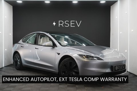 Tesla Model 3 LONG RANGE AWD White Interior Enhanced Autopilot Ext Tesla Comp Warranty 