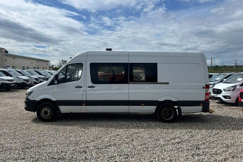 Mercedes-Benz Sprinter AUTO LWB L3H1 Ex-Police 9 Seats Racking Cruise FSH EURO 6 NO VAT