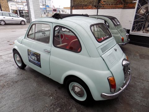 Fiat 500F Electric Conversion 42