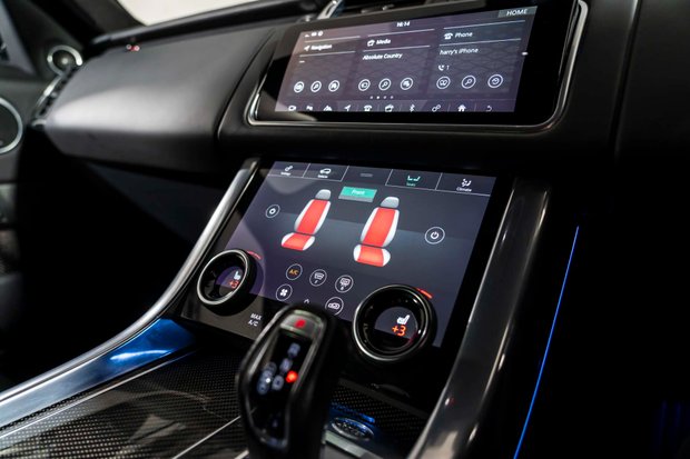 Land Rover Range Rover Sport SVR CARBON EDITION. DEPLOYABLE SIDE STEPS. MATRIX LEDs. CARBON FIBRE ENGINE BAY 5