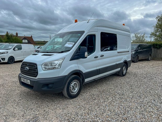 Ford Transit Crew Cab LWB L3H3 High Roof 350 EURO 6 NO VAT 2