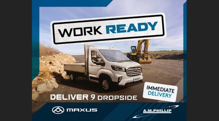 Maxus Deliver9 Work Ready Dropsides 