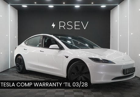 Tesla Model 3 RWD GROK AI Rear Screen Heated & Vented Seats Premium Sound One Owner VAT Q