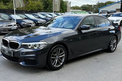 BMW 5 Series 520D M SPORT - RARE SOPHISTO GREY WITH IVORY LEATHER INTERIOR  11