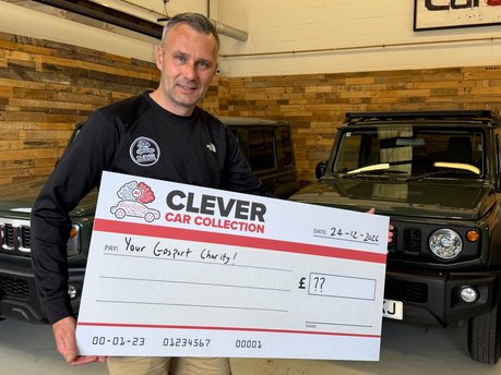 Help us choose our next charity partner and we'll donate £25 from every car sold