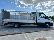Iveco Daily 35C14 Beavertail Lawnmower Body - Large Ramp - Removable Cages 7