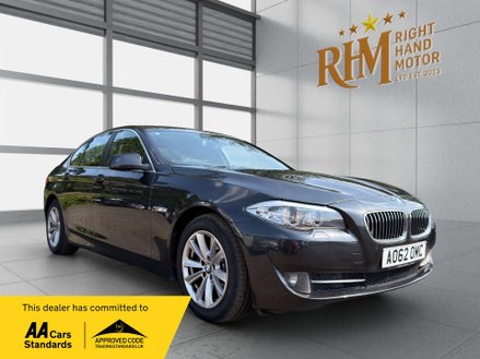 2012 BMW 5 SERIES 2.0 520D SE SALOON 4DR DIESEL AUTO EURO 5 S S 184... photo