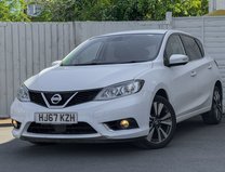 Nissan Pulsar (Sold) 1.2 DIG-T Tekna Hatchback 5dr Petrol XTRON Euro 6 (s/s) (115 ps) 2