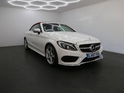 Mercedes-Benz C Class 2.0 C200 AMG Line (Premium Plus) Cabriolet G-Tronic+ Euro 6 (s/s) 2dr